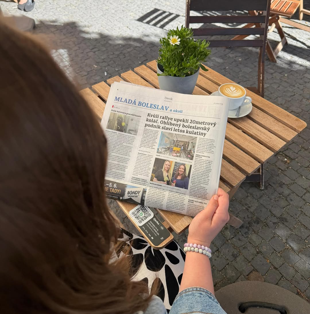 Dnešní káva a Boleslavský deník. ☕

Děkujeme za oslovení, příjemné setkání a článek o 10 letech ...škoda nezajít.

Odkaz na článek najdete ve stories.

https://boleslavsky.denik.cz/podnikani/mlada-boleslav-staromestske-namesti-kavarna-skoda-nezajit-vyroci.html

#kavarna #bistro #tritecky #skodanezajit
